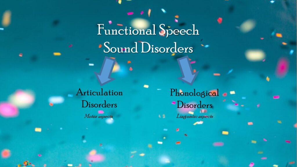 Functional Speech Sound Disorders Speechcenter, Inc.